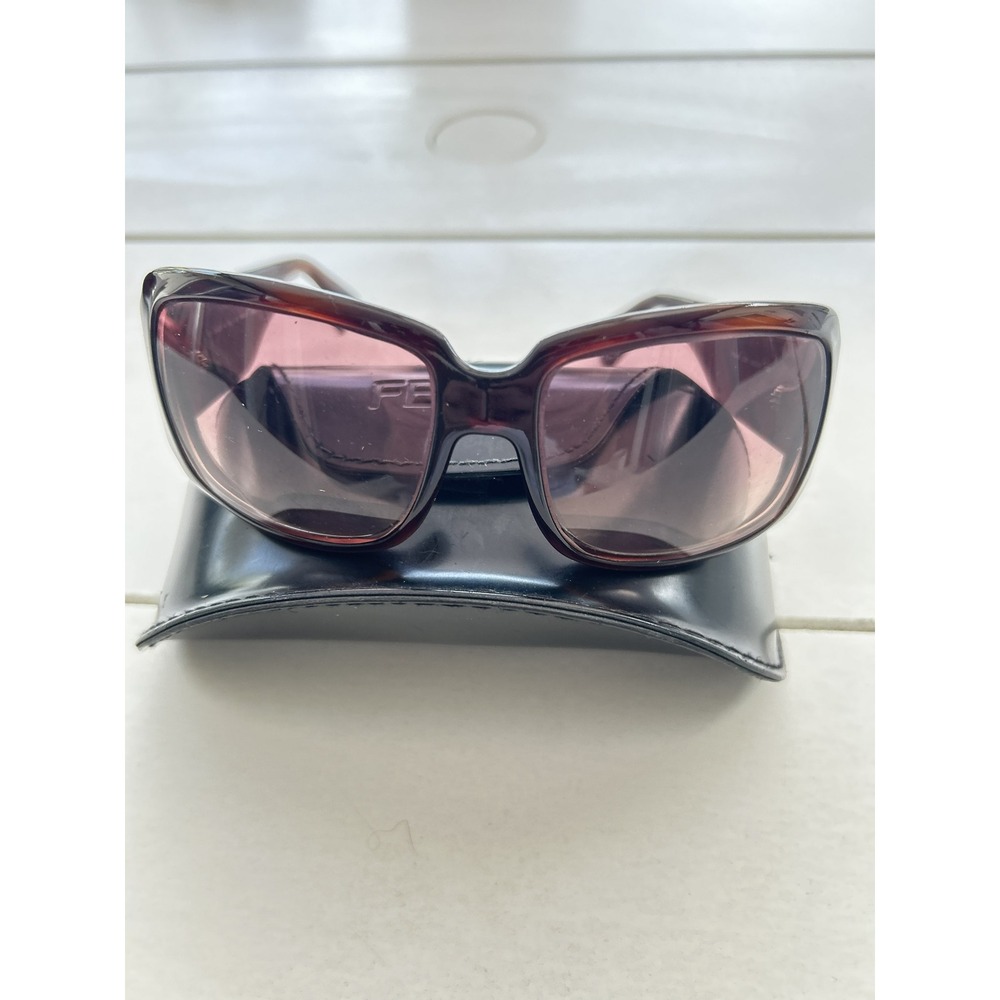 Fendi FS456 238 Sunglasses Tortoise Brown Zucca Logo Crystal Made in Italy